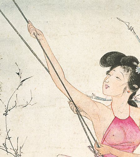 积石山-胡也佛的仕女画和最知名的金瓶梅秘戏图